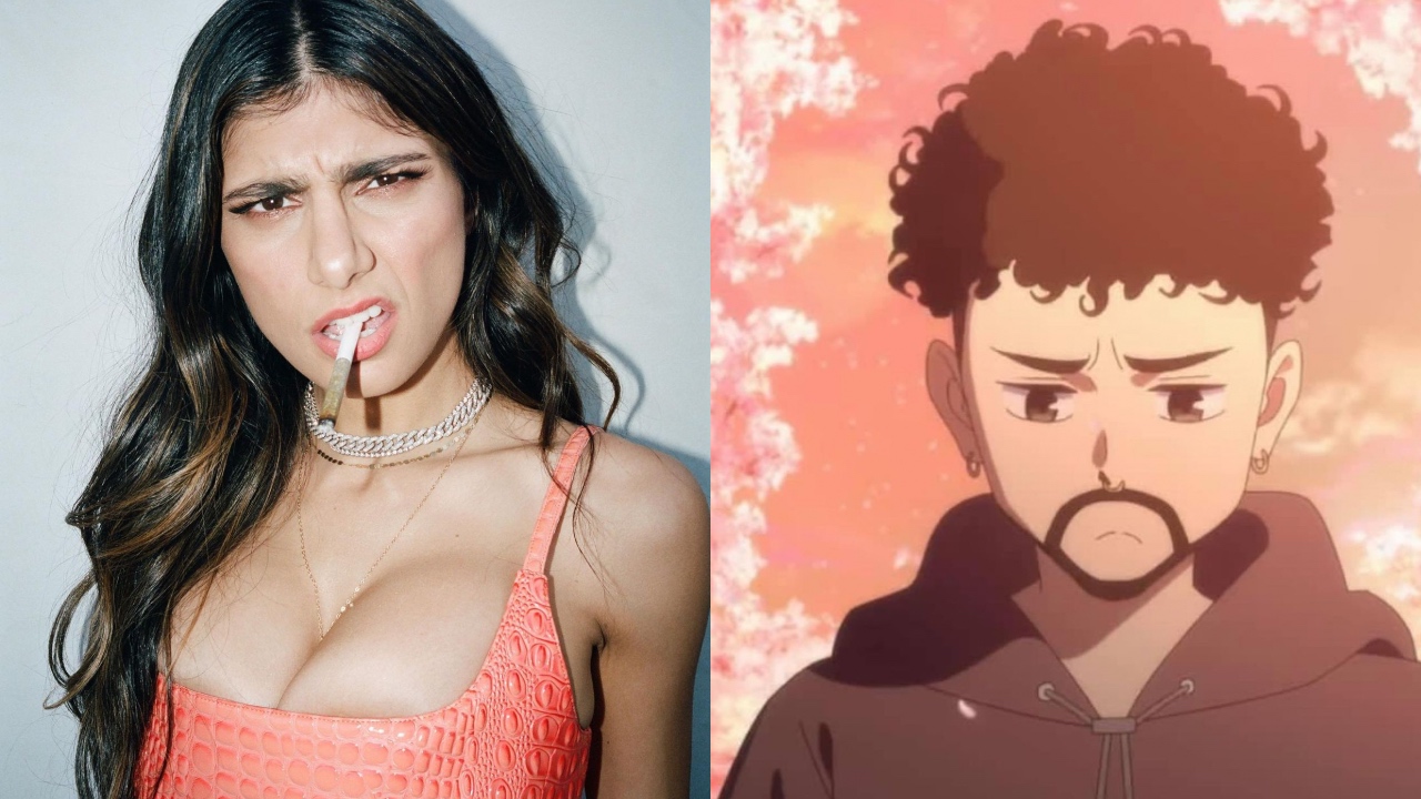 Imagen Principal de Nota: Así reaccionó Mia khalifa al escuchar el nuevo sencillo de Bad Bunny en japonés después de haberse memorizado varias en español