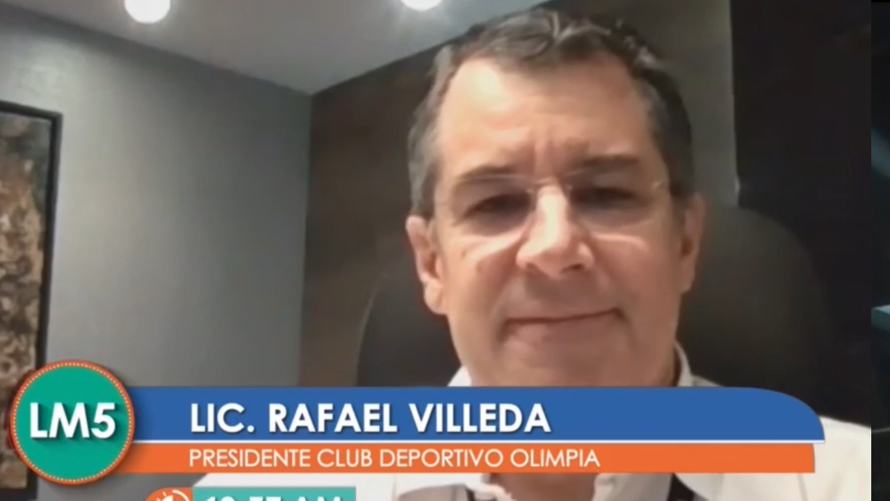 Imagen Principal de Nota: Rafael Villeda celebra los 109 años de historia del Rey de Copas, el Club Olimpia Deportivo
