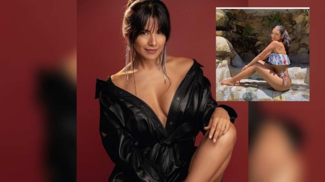 Imagen de Protagonista de 'Las Muñecas de la Mafia' presume espectacular figura en bikini junto a su hija