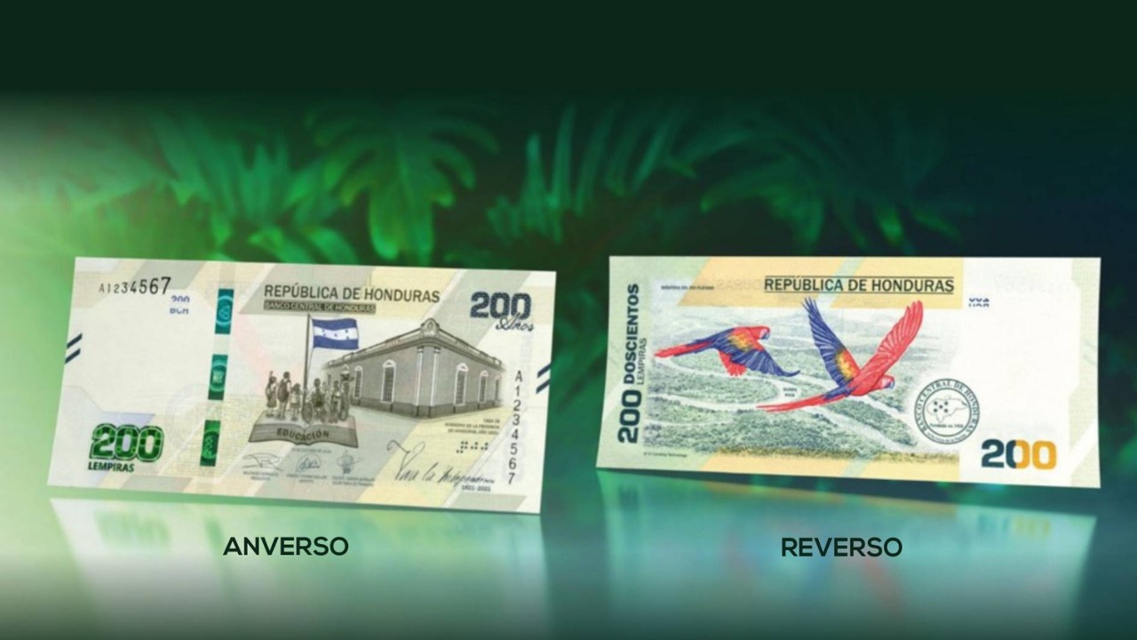 Imagen de ¿Cómo saber si un billete de 200 lempiras es falso? Estas son las medidas de seguridad que debes saber