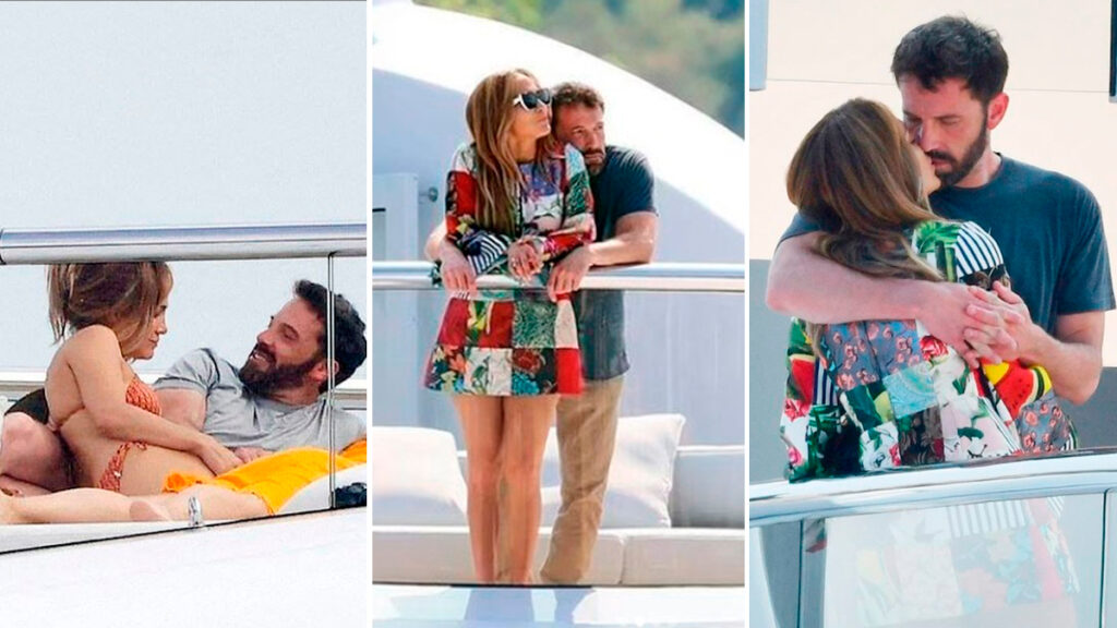 Imagen Principal de Nota: Jennifer López y Ben Affleck se dan un apasionado beso