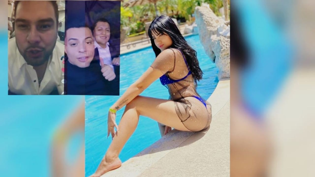 Imagen de La hondureña Roxanna Somoza cautiva al vocalista la Banda MS