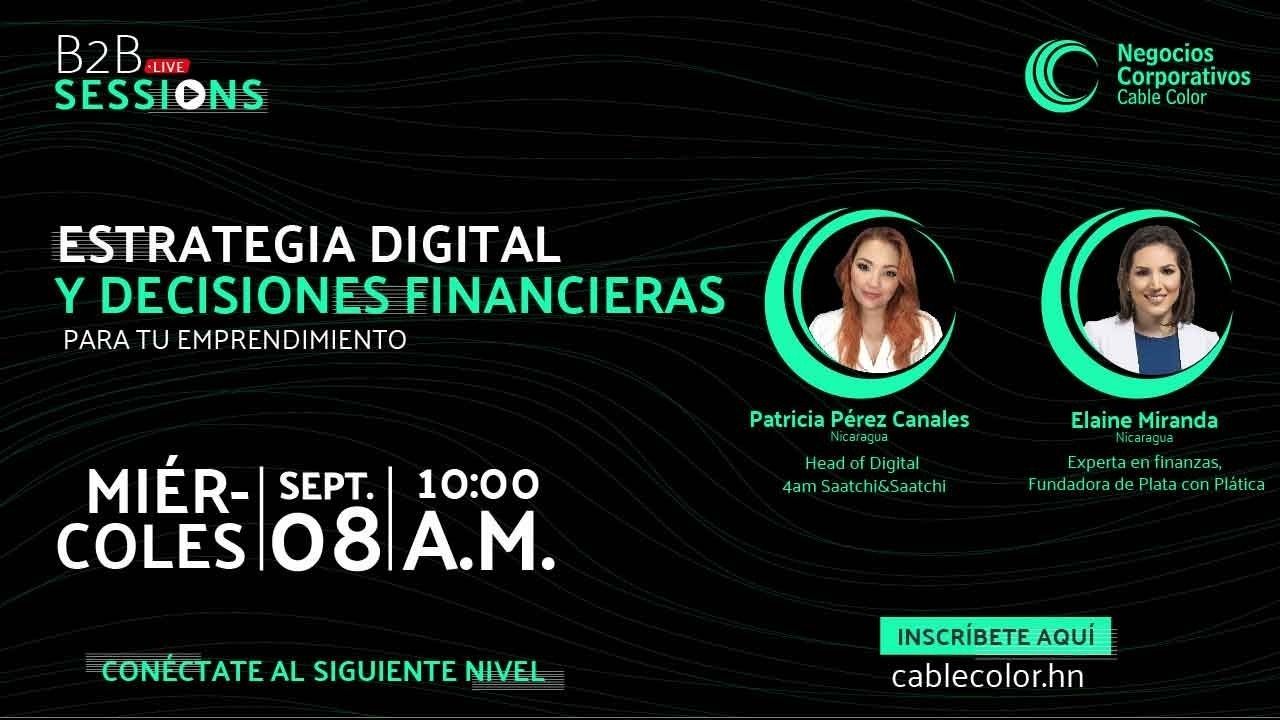 Imagen Principal de Nota: Emprendedor te invitamos a participar en el Webinar de Estrategias Digitales y Decisiones Financieras para tu negocio
