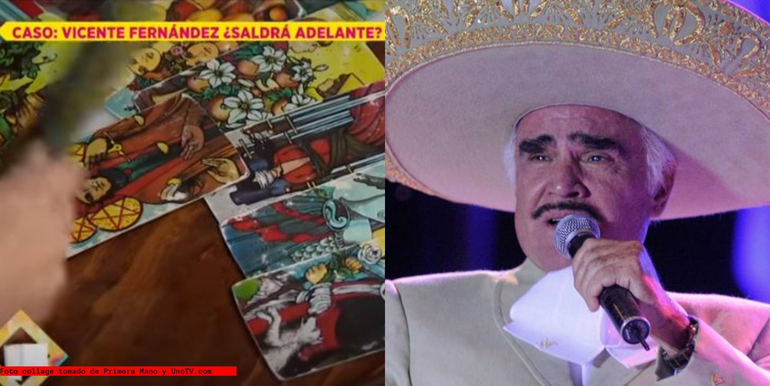 Imagen Principal de Nota: ¿Mejorará la salud de Vicente Fernández? Esto dice un clarividente al leer las cartas del Tarot