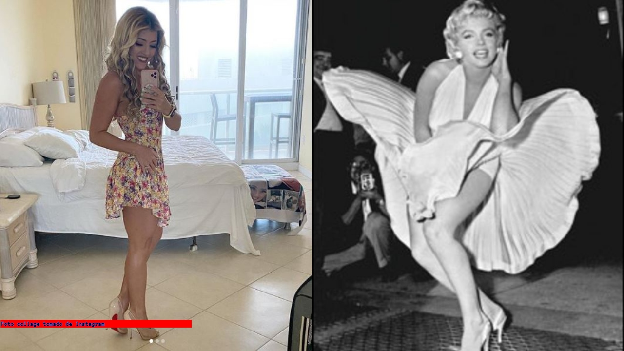 Imagen de Debbie Bertrand enamora al posar al estilo Marilyn Monroe
