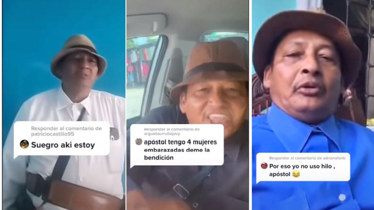 Imagen Principal de Nota: Apóstol Santiago Zúniga cae en las garras de TikTok y este es el top 5 de sus vídeos más virales