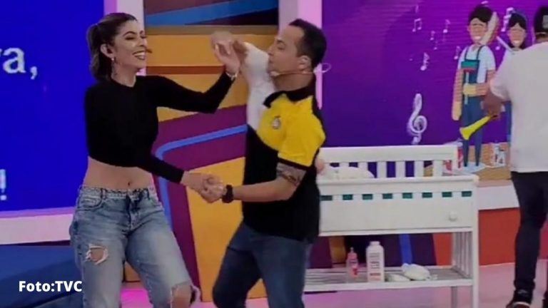 Imagen Principal de Nota: Laura Meza y Erik Chavarría sorprenden con originales pasos al ritmo de 'La vaca'