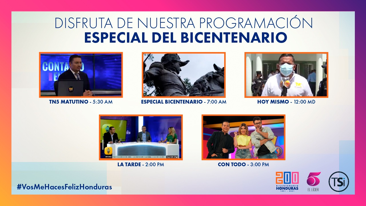 Imagen Principal de Nota: Televicentro te trae una programación especial para celebrar el Bicentenario de Independencia
