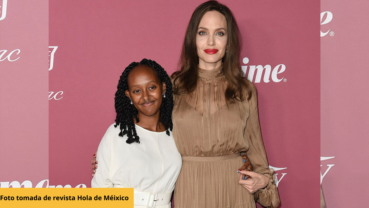 Imagen de ¿Por qué todos comentan el vestido que usó Zahara, hija de Angelina Jolie?