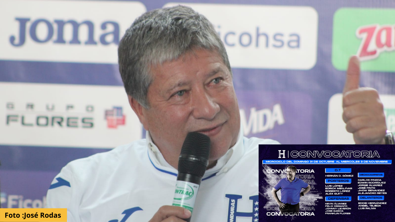 Imagen de Esta es la primera convocatoria de Hernán Bolillo Gómez como nuevo entrenador de Honduras