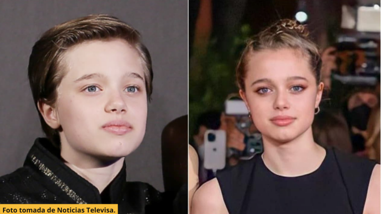 Imagen Principal de Nota: Shiloh, hija de Brad Pitt y Angelina Jolie, sorprende con su cambio de estilo 'más femenino'