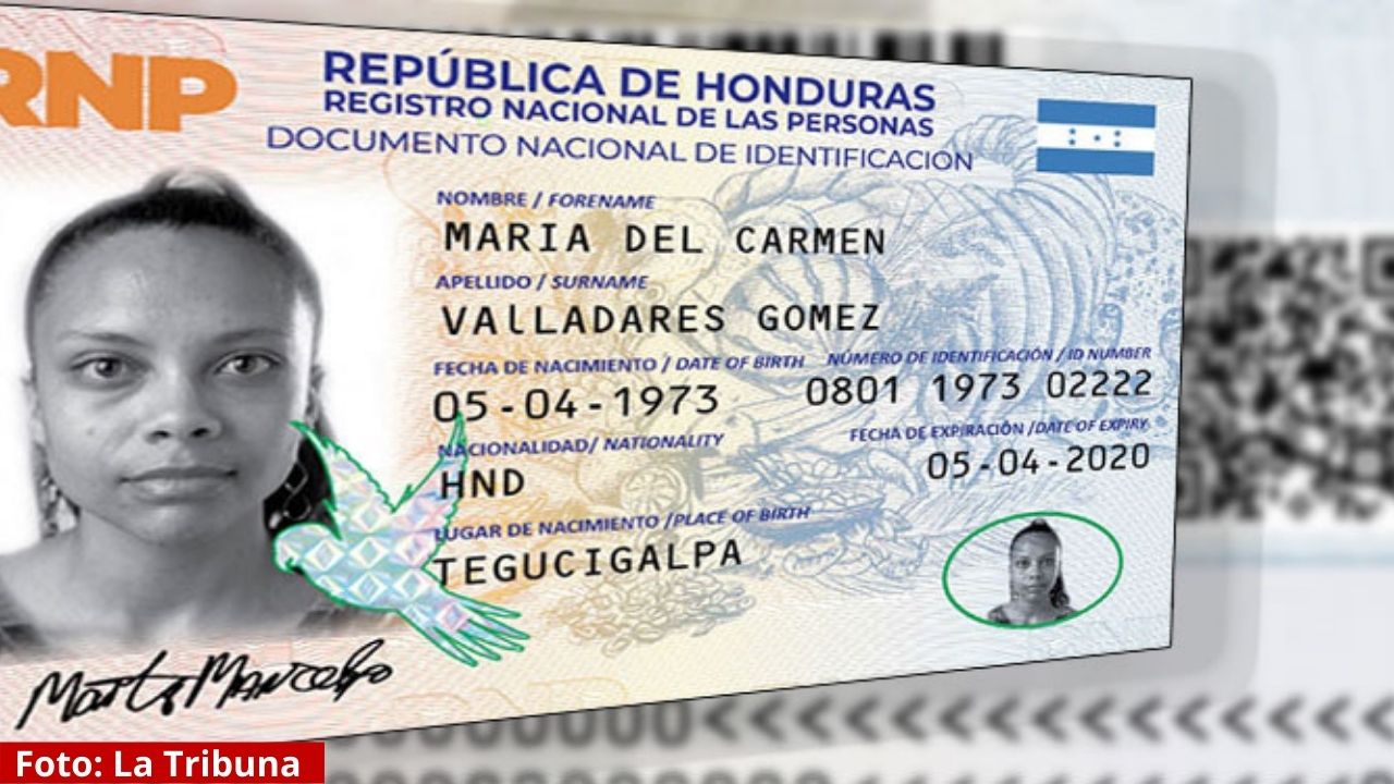 Imagen Principal de Nota: En vigencia el DNI como único documento oficial en Honduras tras vencimiento de la vieja tarjeta de identidad