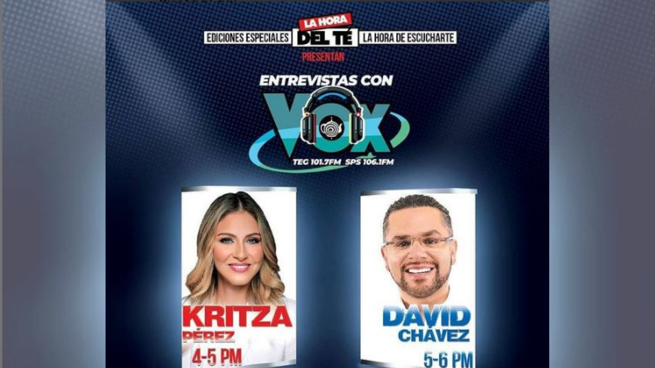 Imagen Principal de Nota: Hoy en el Facebook Live de Entrevistas con Vox: Kritza Pérez y David Chávez