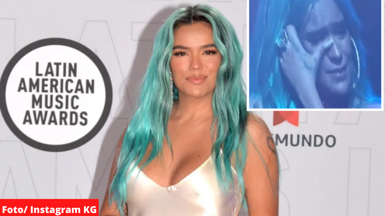 Imagen de ¿Karol G hace playback?  La colombiana enciende la polémica luego de su caída que dejó al descubierto la pista detrás de sus presentaciones