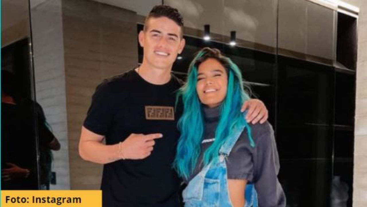 Imagen de ¿Nuevo romance? Karol G  y el jugador James Rodríguez coquetean así en redes