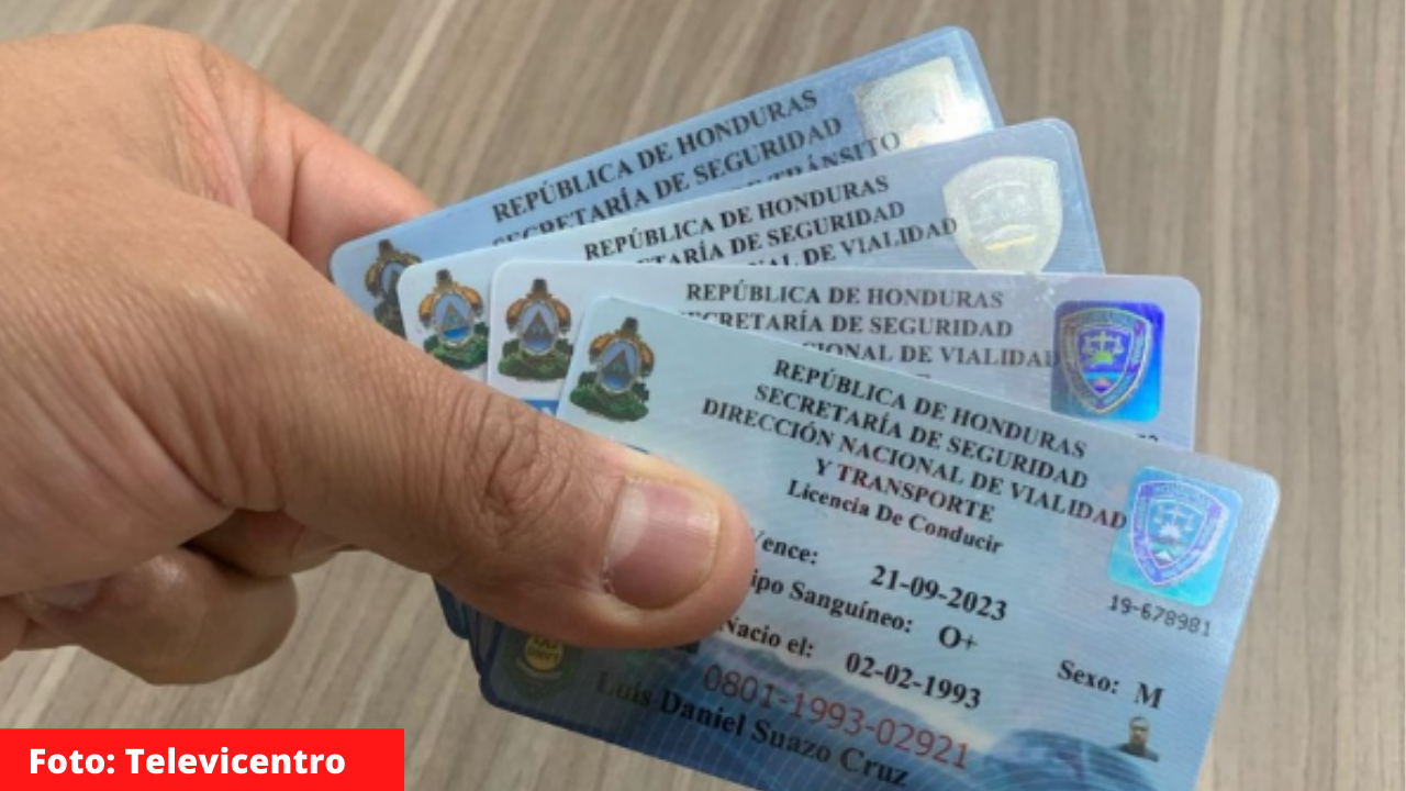 Imagen de Estos son los precios de las licencias de conducir en Honduras