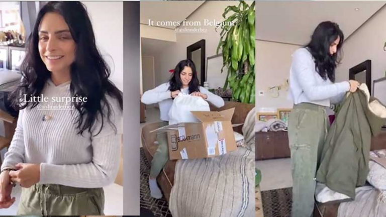 Imagen Principal de Nota: Aislinn Derbez sorprendida por su novio Jonathan Kubben en su primera semana de relación