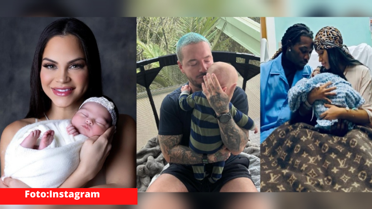 Imagen Principal de Nota: Natti Natasha, J Balvin,  Cardi B y otros famosos que se convirtieron en papás este 2021