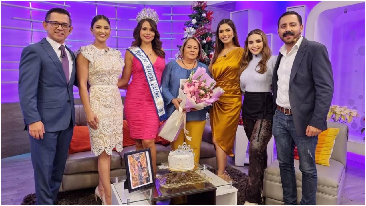 Imagen Principal de Nota: Portando su corona: Así fue el regreso de Sirey Morán a TVC después de ganar NBL
