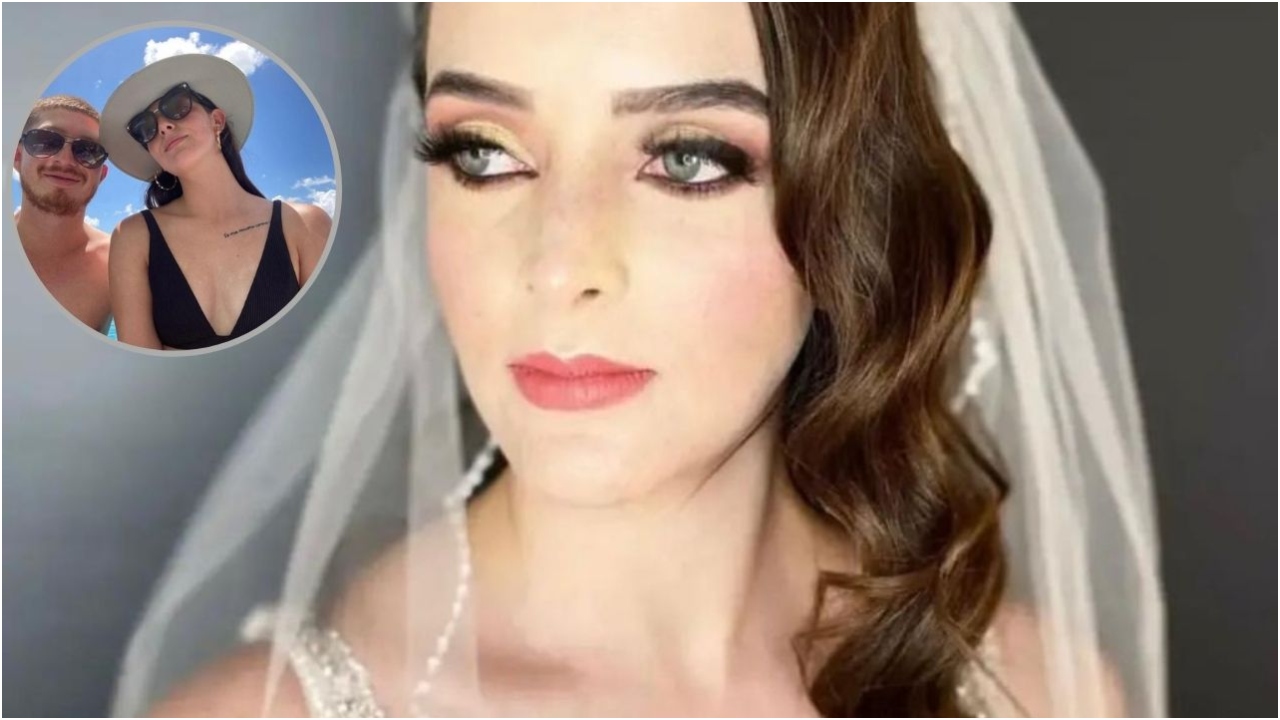Imagen de La prometida de Octavio Ocaña apareció vestida de novia y dejó este mensaje