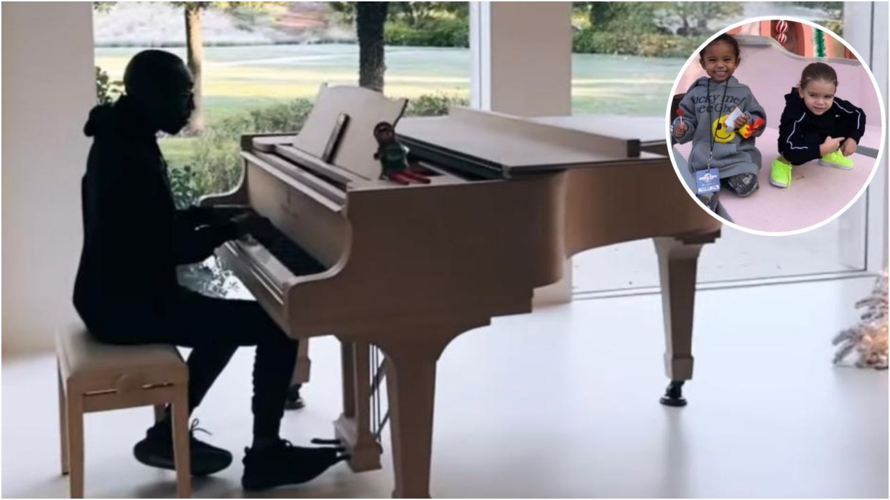 Imagen Principal de Nota: Kim Kardashian sorprendió a sus hijos al contratar un pianista profesional para que despierten con entusiasmo en Navidad