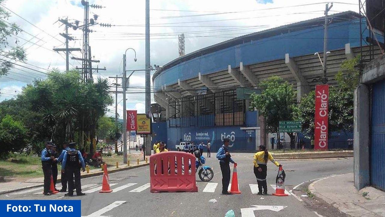 Imagen de Calles cerradas en Tegucigalpa durante la toma de posesión de Xiomara Castro