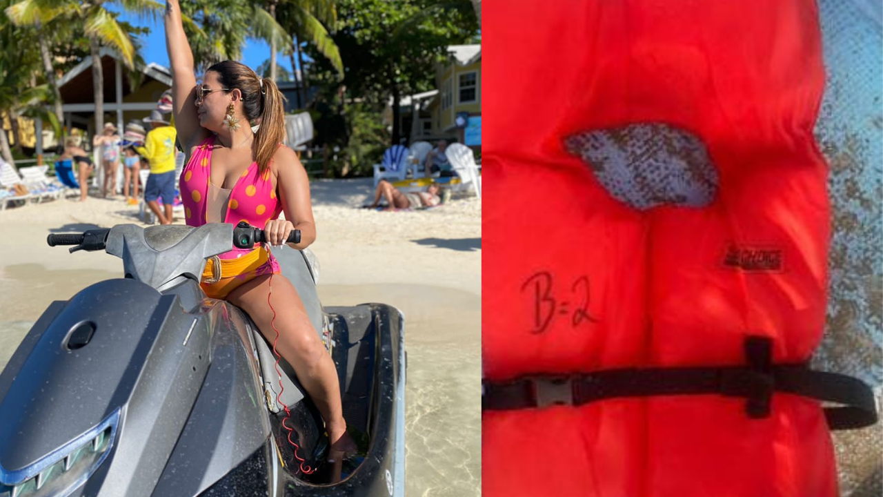 Imagen Principal de Nota: Hallan en aguas de Belice chaleco que usó Angie Peña cuando desapareció en Roatán