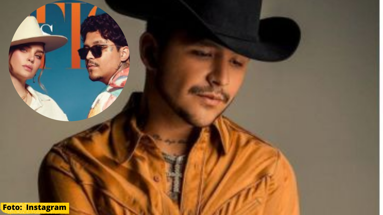 Imagen de ¿Dedicados a Belinda? Christian Nodal presume sus nuevos tatuajes en el rostro