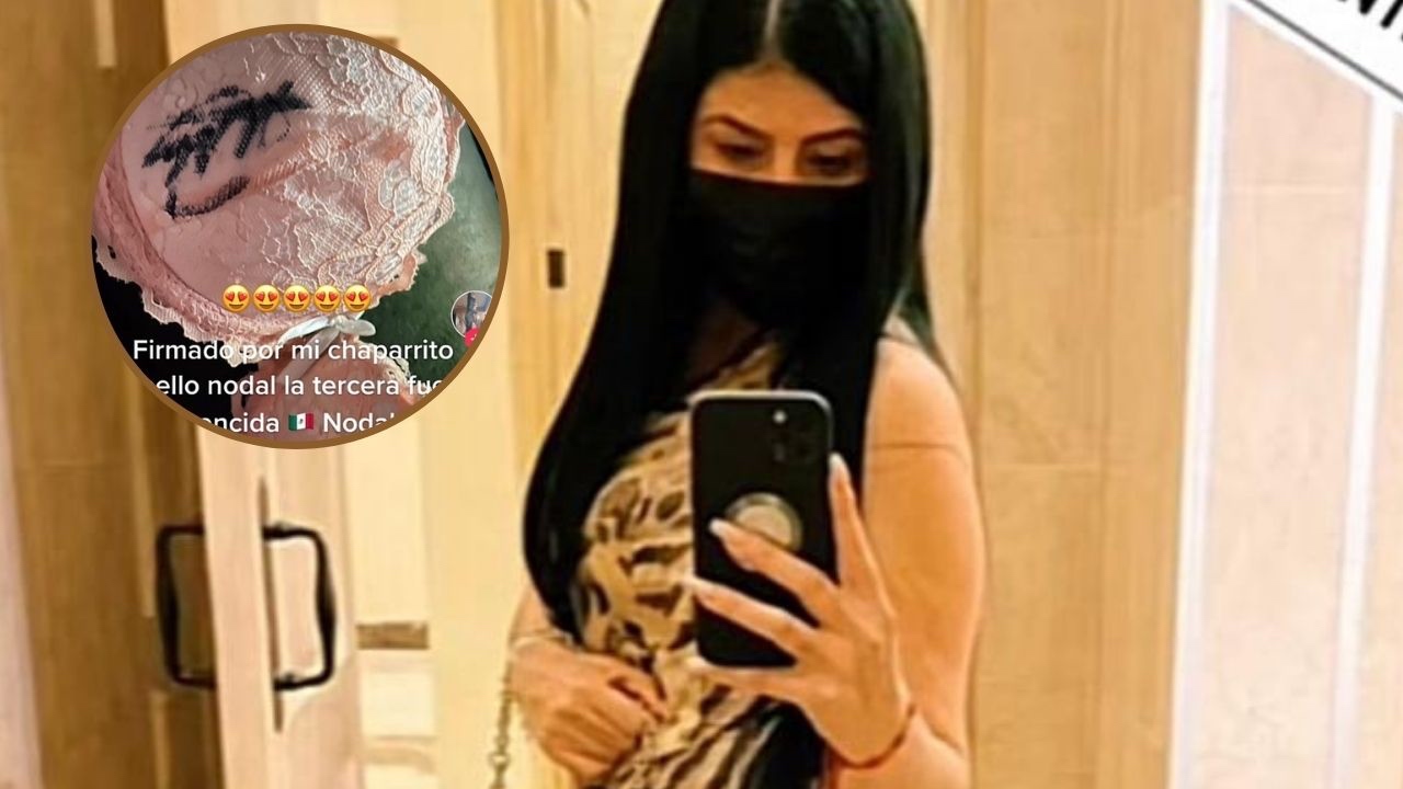 Imagen de Ella es la hondureña cuyo brasier fue autografiado por Nodal