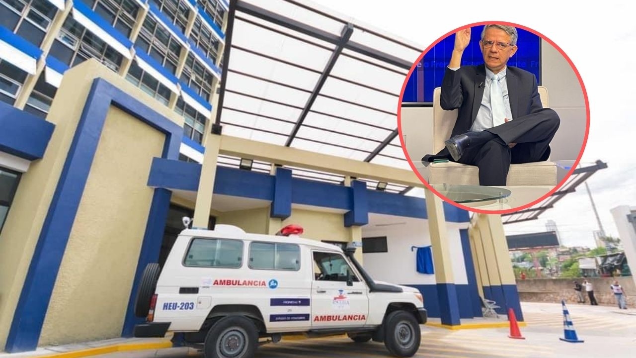 Imagen de Ministro de Salud lloró al ver los platos de arroz y frijoles que sirven a pacientes del HE