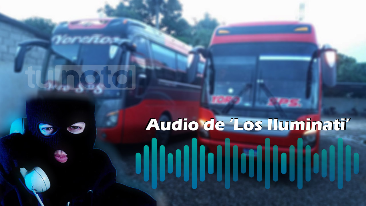 Imagen de Aterrador audio de 'Los Iluminati', nuevo grupo que extorsiona a transportistas en San Pedro Sula