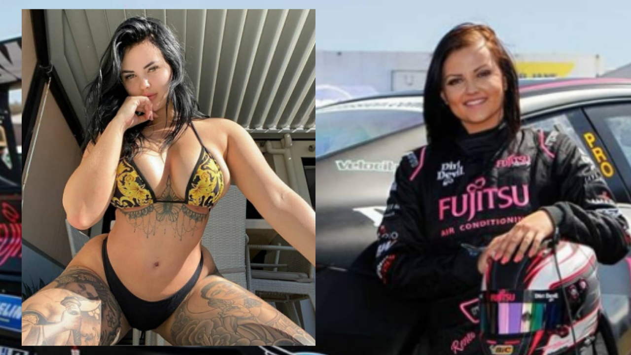 Imagen de Renee Gracie, la piloto que abandonó los autos para unirse a OnlyFans