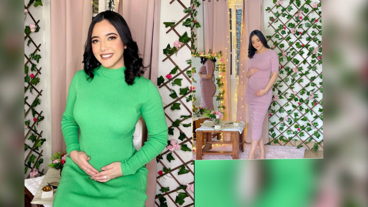 Imagen Principal de Nota: La hondureña Carla Cubas comparte tiernos videos y fotos  de su avanzado embarazo