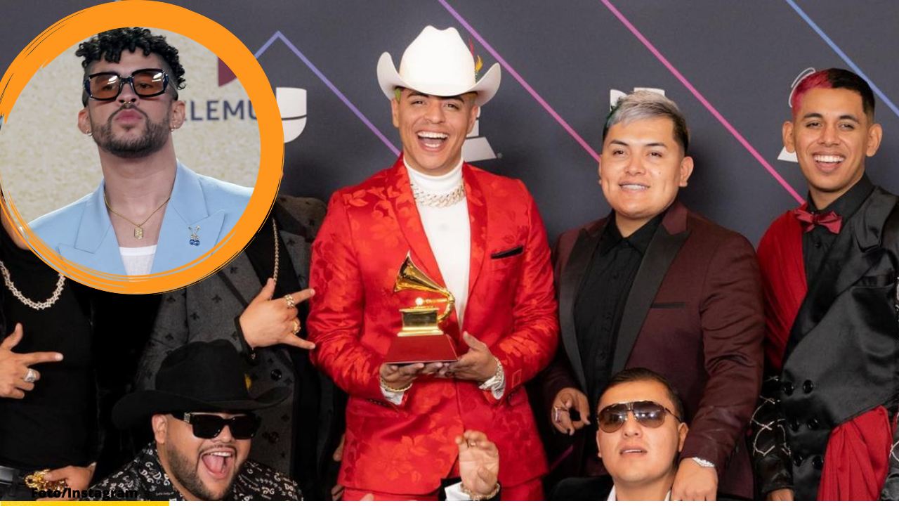 Imagen de Eduin Caz, vocalista de Banda Firme se roba el show durante el concierto de Bad Bunny