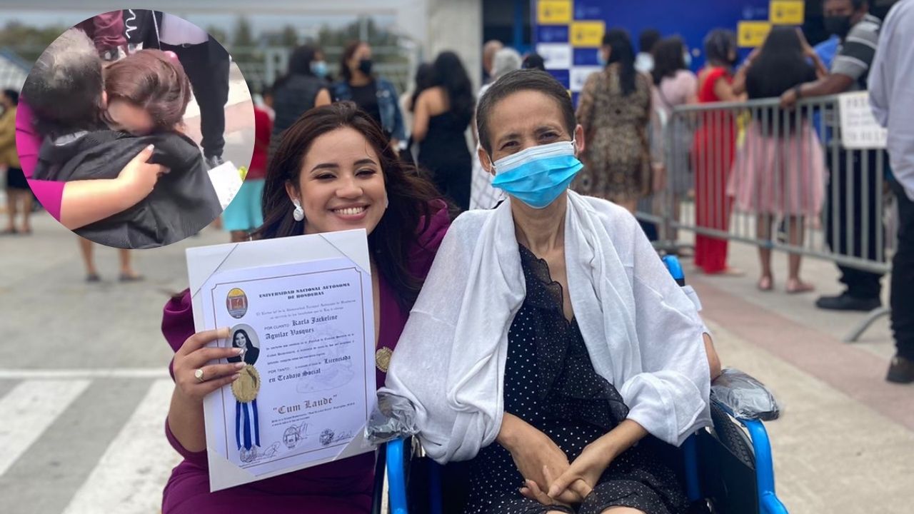 Imagen de Actriz de Los del Cuarto conmovió en redes al contar que dudó ir a su graduación por el estado de salud de su mamá