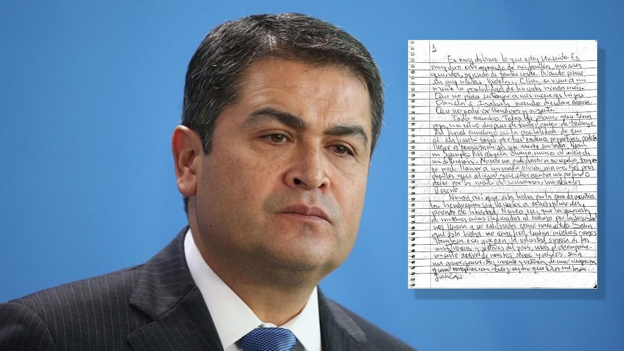 Imagen de Carta abierta de Juan Orlando Hernández a Honduras: 'podría convertirme en un muerto en vida'