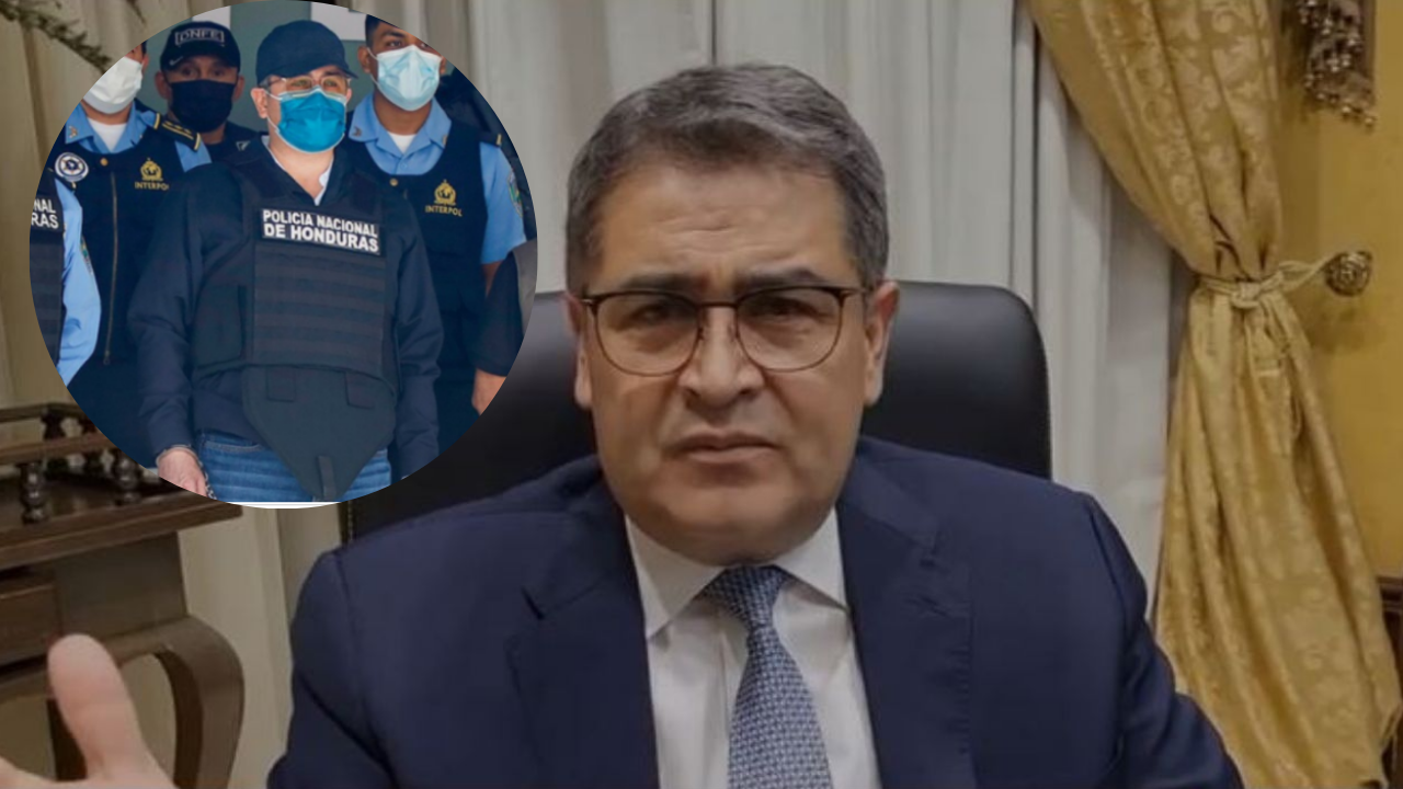 Imagen de 'El día de mi captura se les pasó la mano'; el vídeo de Juan Orlando Hernández previo a conocer su extradición