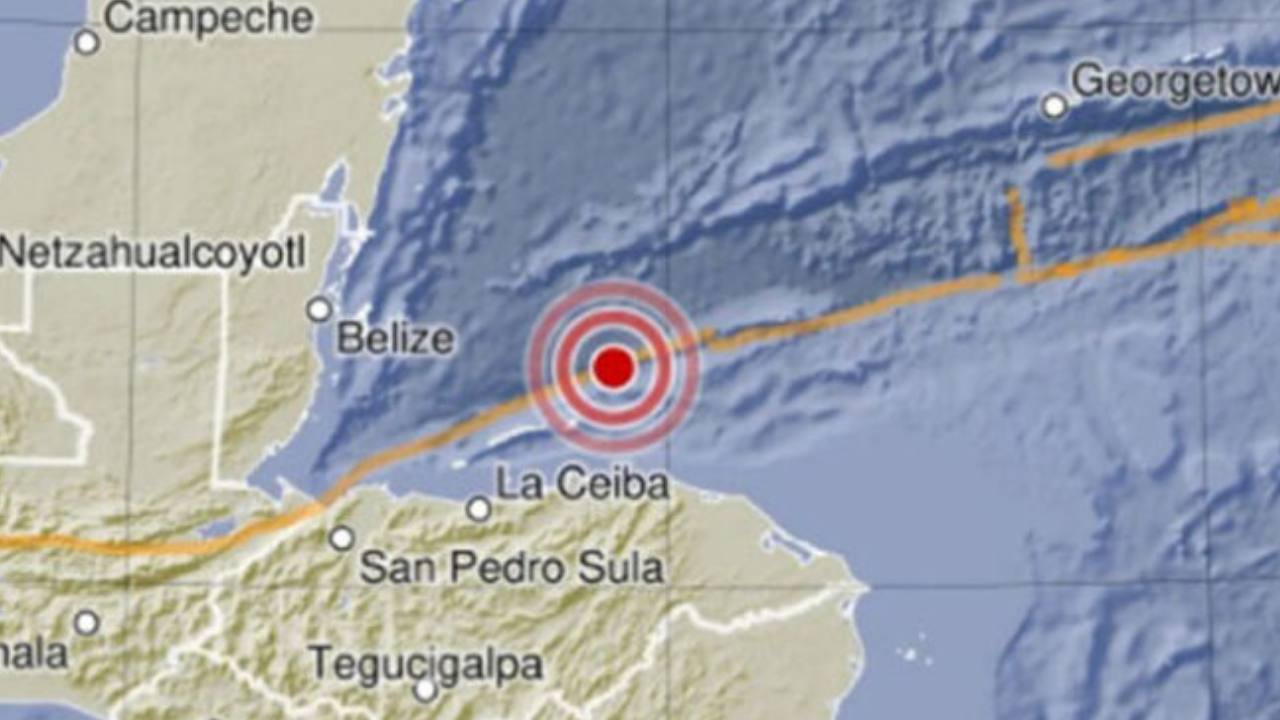 Imagen Principal de Nota: Copeco registra sismo de 5 grados frente a costas de Islas de la Bahía