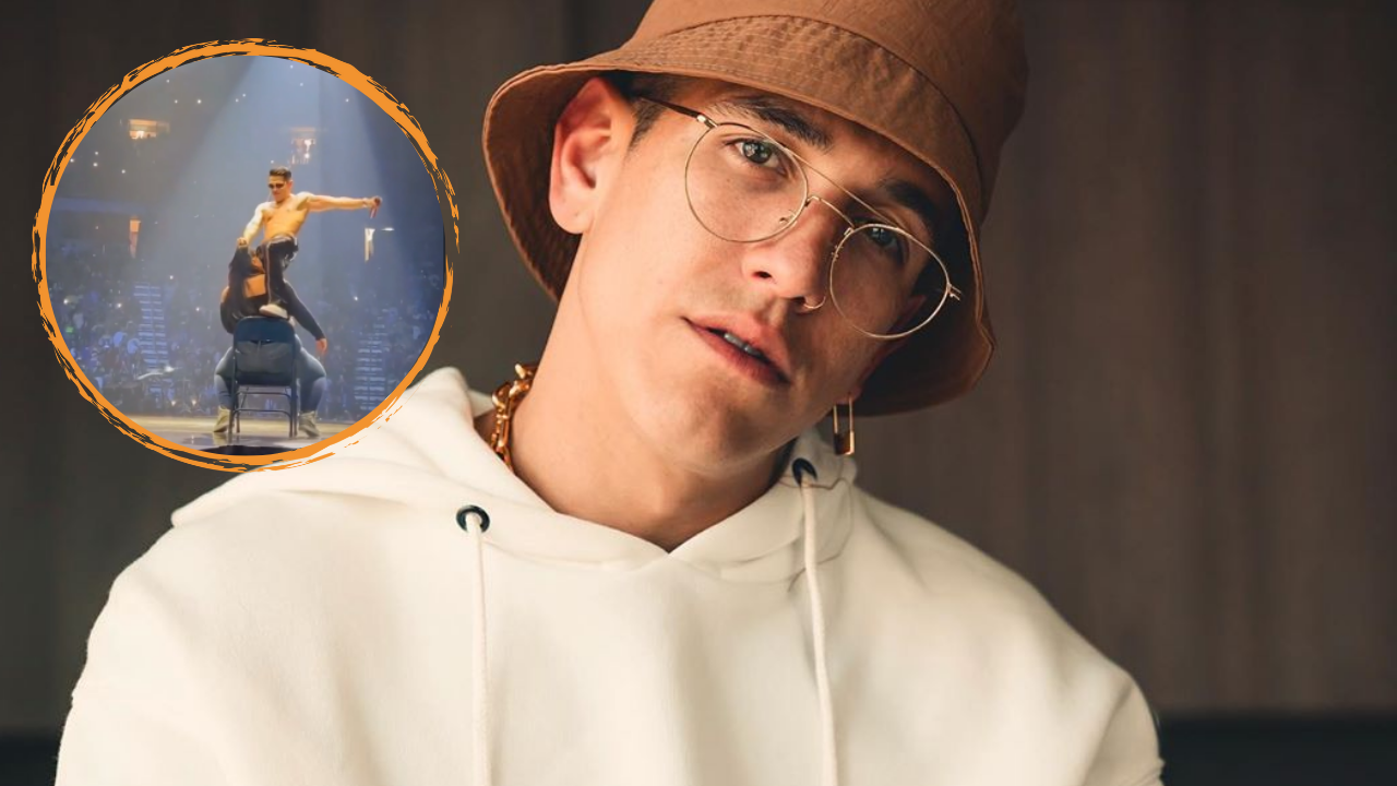 Imagen Principal de Nota: El cantante Lenny Tavárez  causó polémica al ponerle su  entrepierna en la cara a una de sus fans