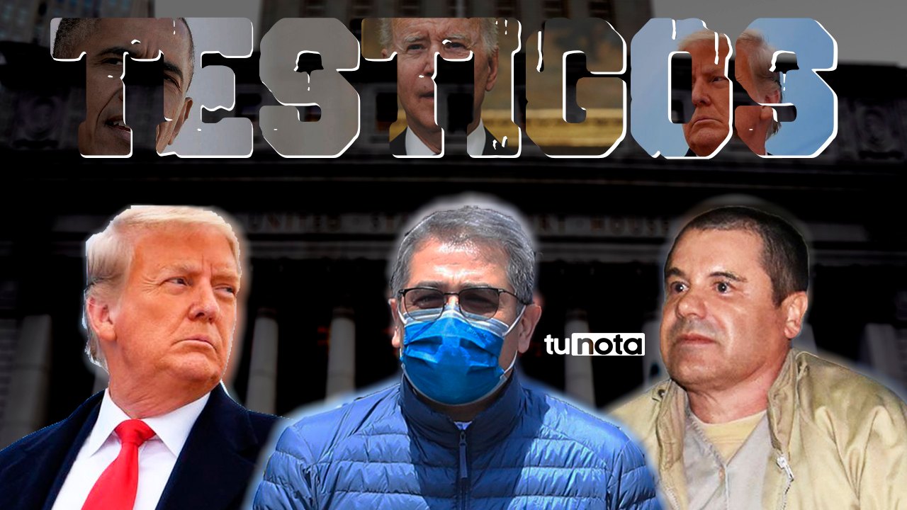 Imagen Principal de Nota: Trump, Obama, Biden y 'El Chapo' Guzmán podrían testificar en juicio de Juan Orlando Hernández en Nueva York