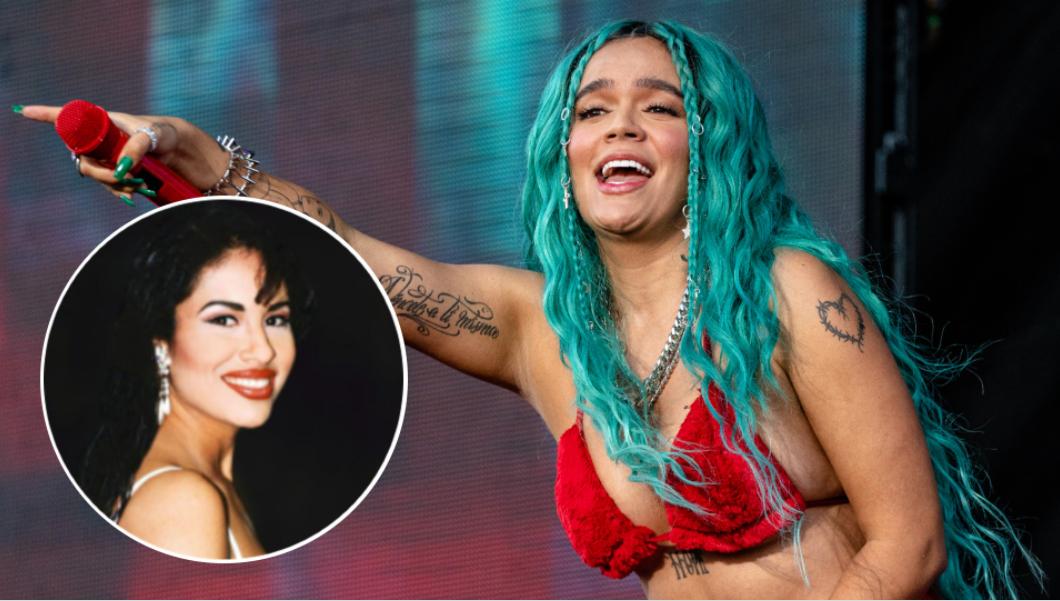 Imagen de ¡Vídeo! Karol G canta 'Como la flor' de Selena Quintanilla y deja boquiabiertos a todos