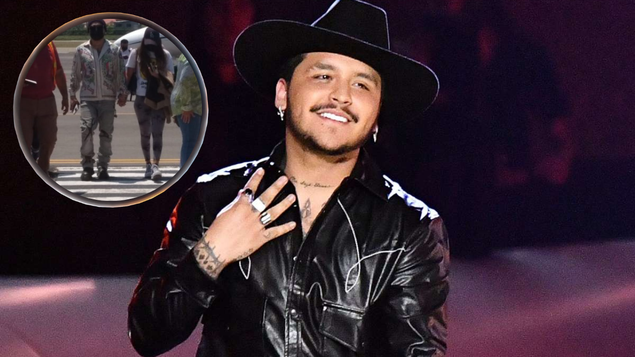 Imagen de Revelan quién es la misteriosa joven con la que Christian Nodal llegó a Honduras