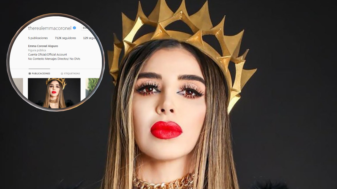 Imagen Principal de Nota: Emma Coronel, ‘la reina de Instagram’ está libre y esto revela su cuenta