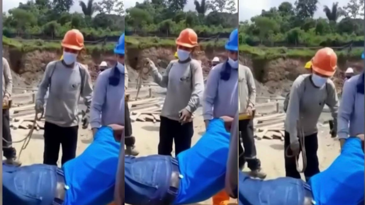 Imagen Principal de Nota: ¡Viral! Obreros 'castigan' con latigazos a su jefe  porque no les había pagado el sueldo