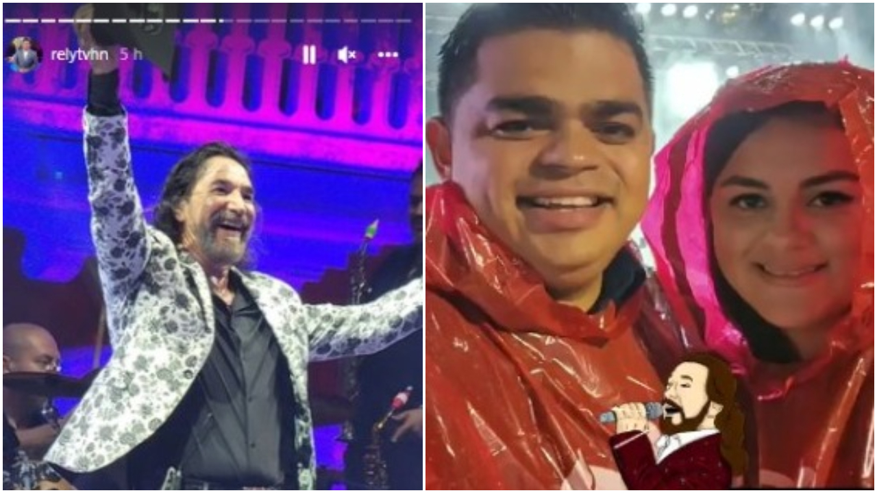Imagen de ¡Inolvidable! Así se la pasó Rely Maradiaga con su esposa en el concierto de Marco Antonio Solís en Tegucigalpa