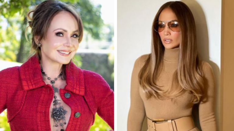 Imagen Principal de Nota: ¿Quién lo luce mejor? Gaby Spanic se roba las miradas al lucir vestido muy similar al de JLo
