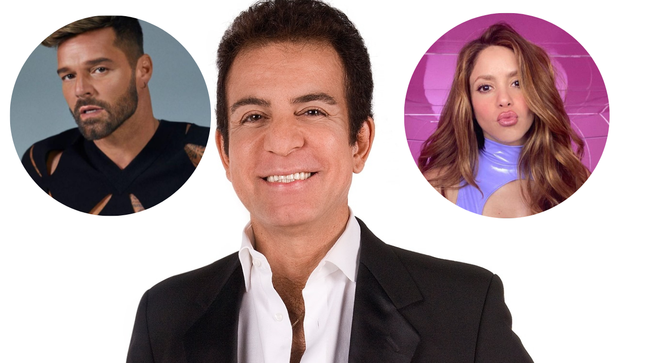 Imagen Principal de Nota: Salvador Nasralla recuerda el día que logró que Shakira conociera a Ricky Martin y publica este divertido vídeo