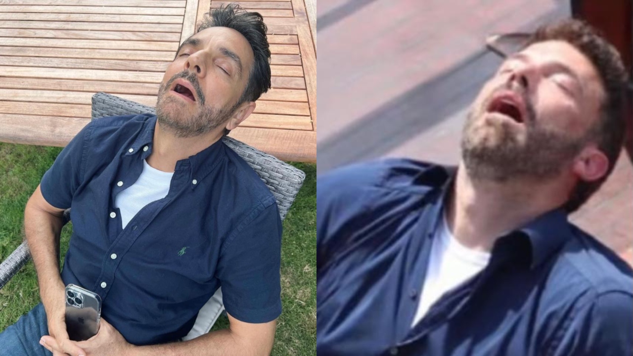 Imagen Principal de Nota: ¡Lo hizo otra vez! Eugenio Derbez llena de risas las redes al imitar foto de Ben Affleck