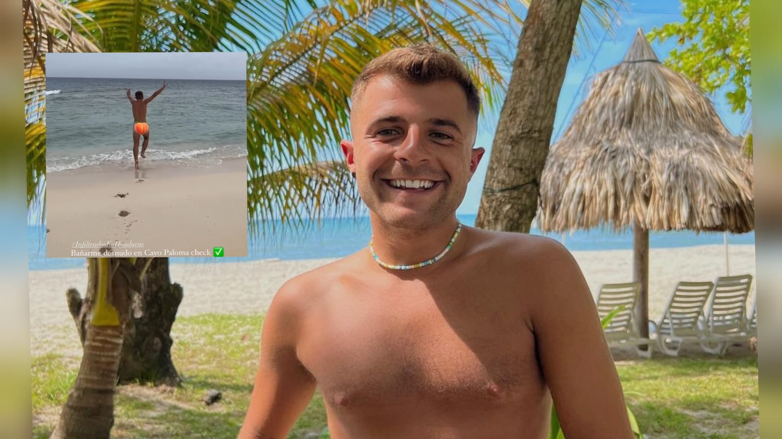 Imagen Principal de Nota: Influencer español, Iban García, encantado de conocer Honduras