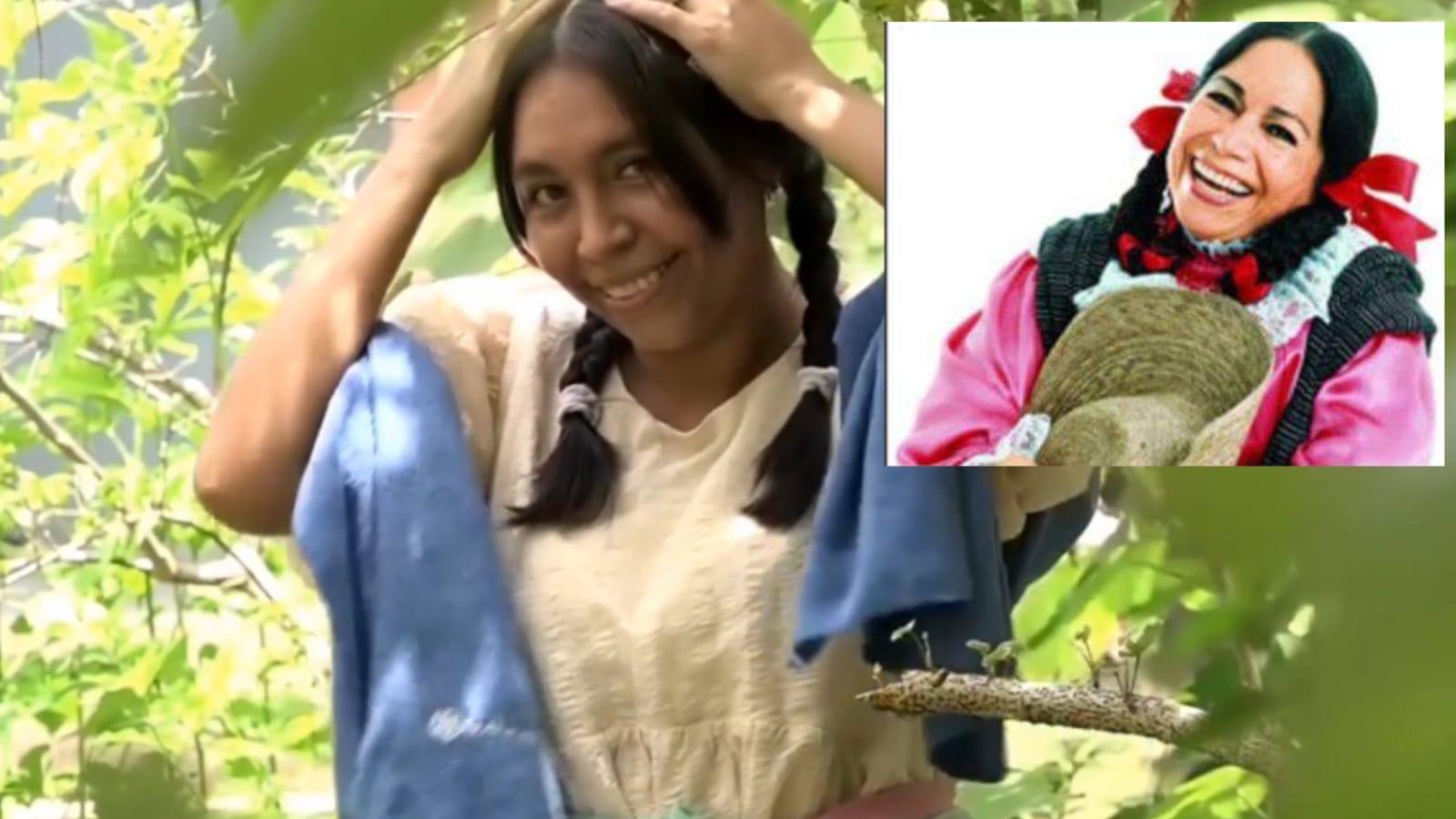 Imagen de Ella es Olga Hernández, hondureña que conquista las redes al imitar a la India María